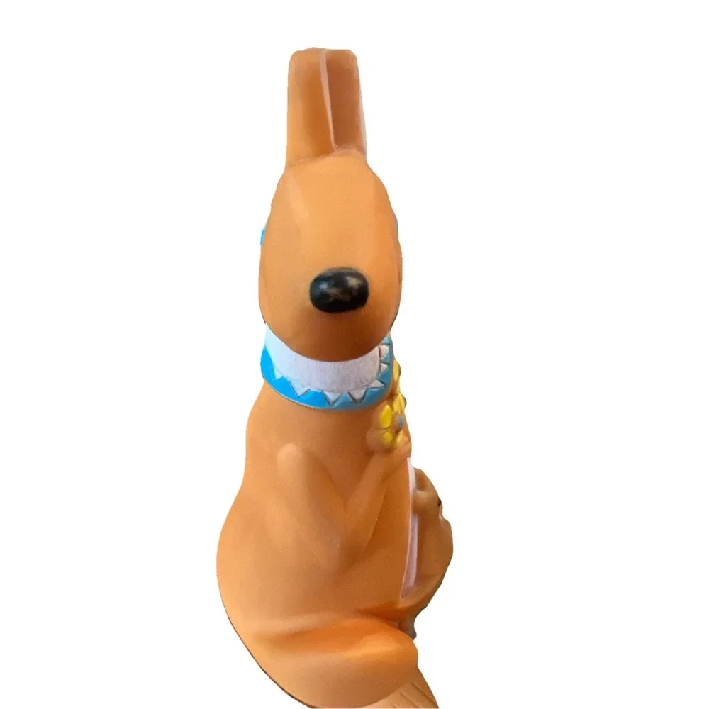 Vintage Kangaroo Squeak Toy Soft Plastic Australia Souvenir 